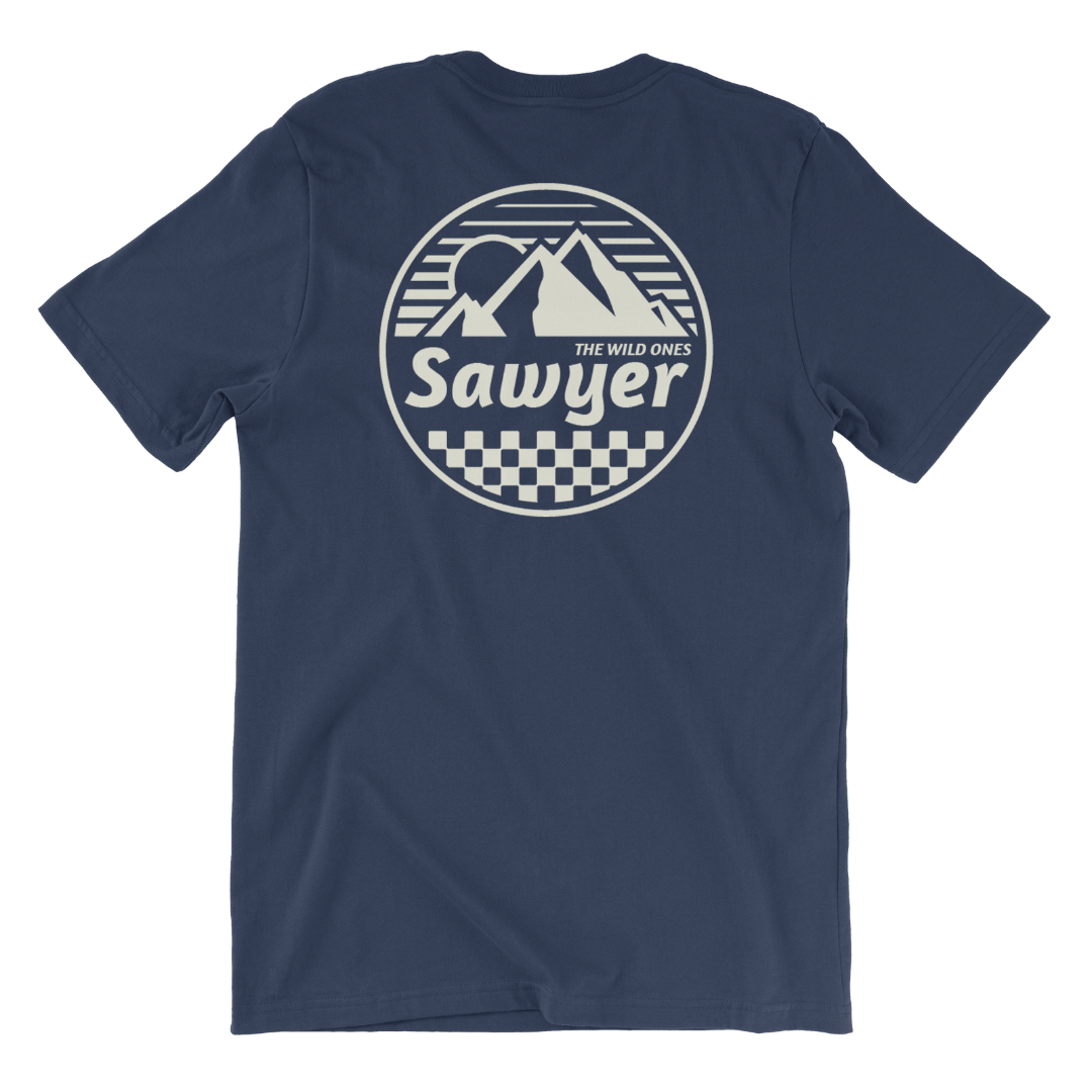 Speedy Peaks Tee - Navy