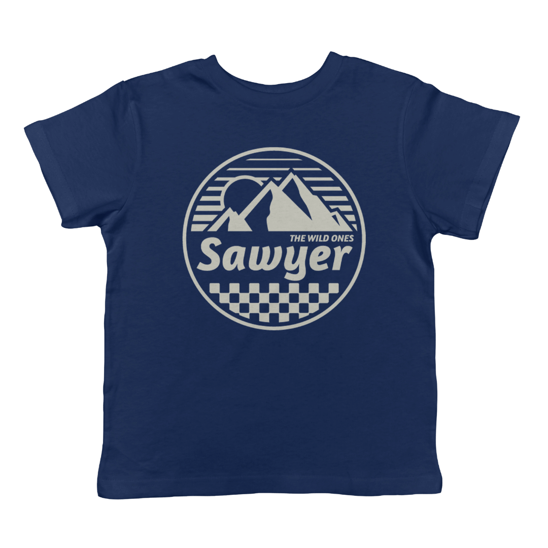 Speedy Peaks Tee - Navy