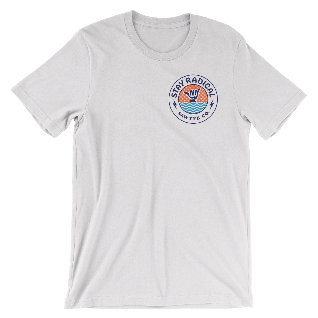 Stay Radical Tee - White