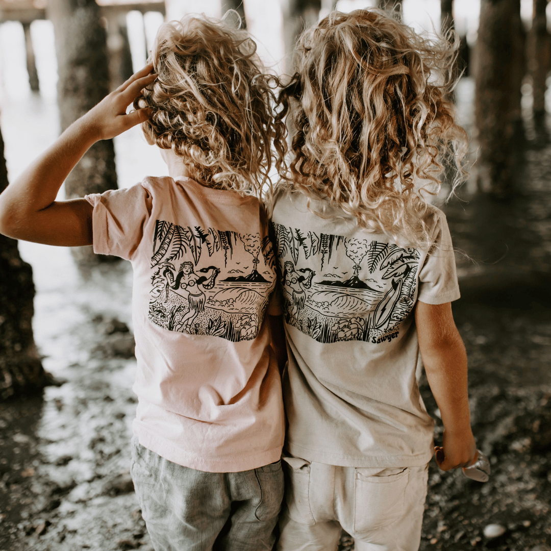 Paradise Found Tee - Pink