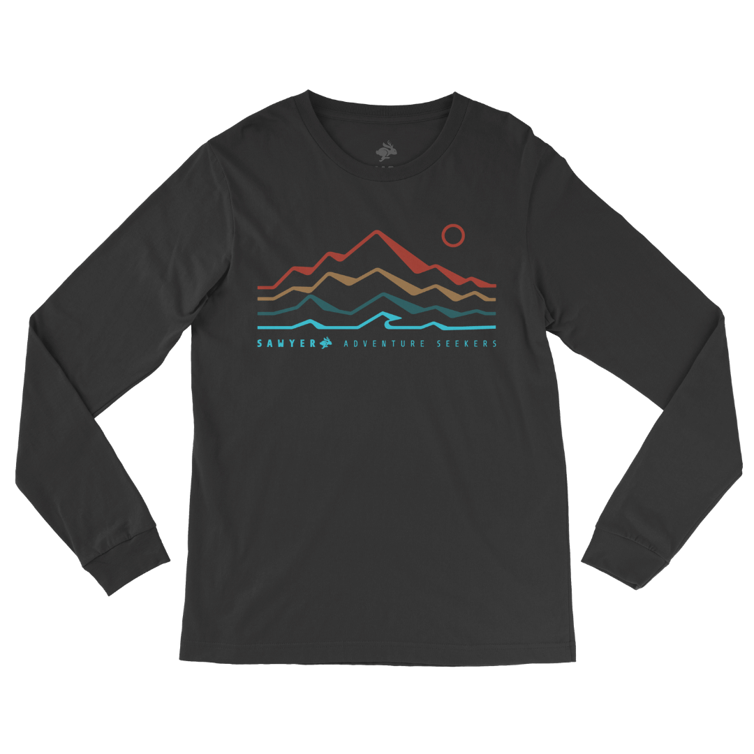 Ridge Lines Long Sleeve Tee