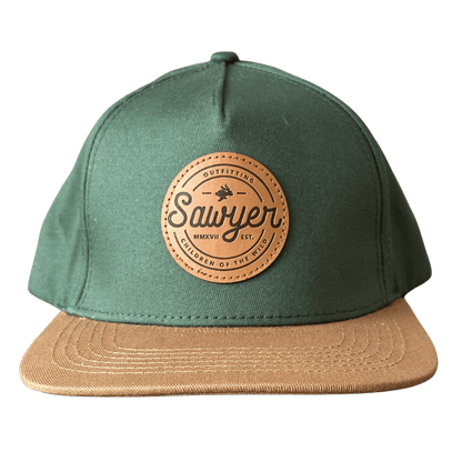Outfitter Leather Patch Hat - Green