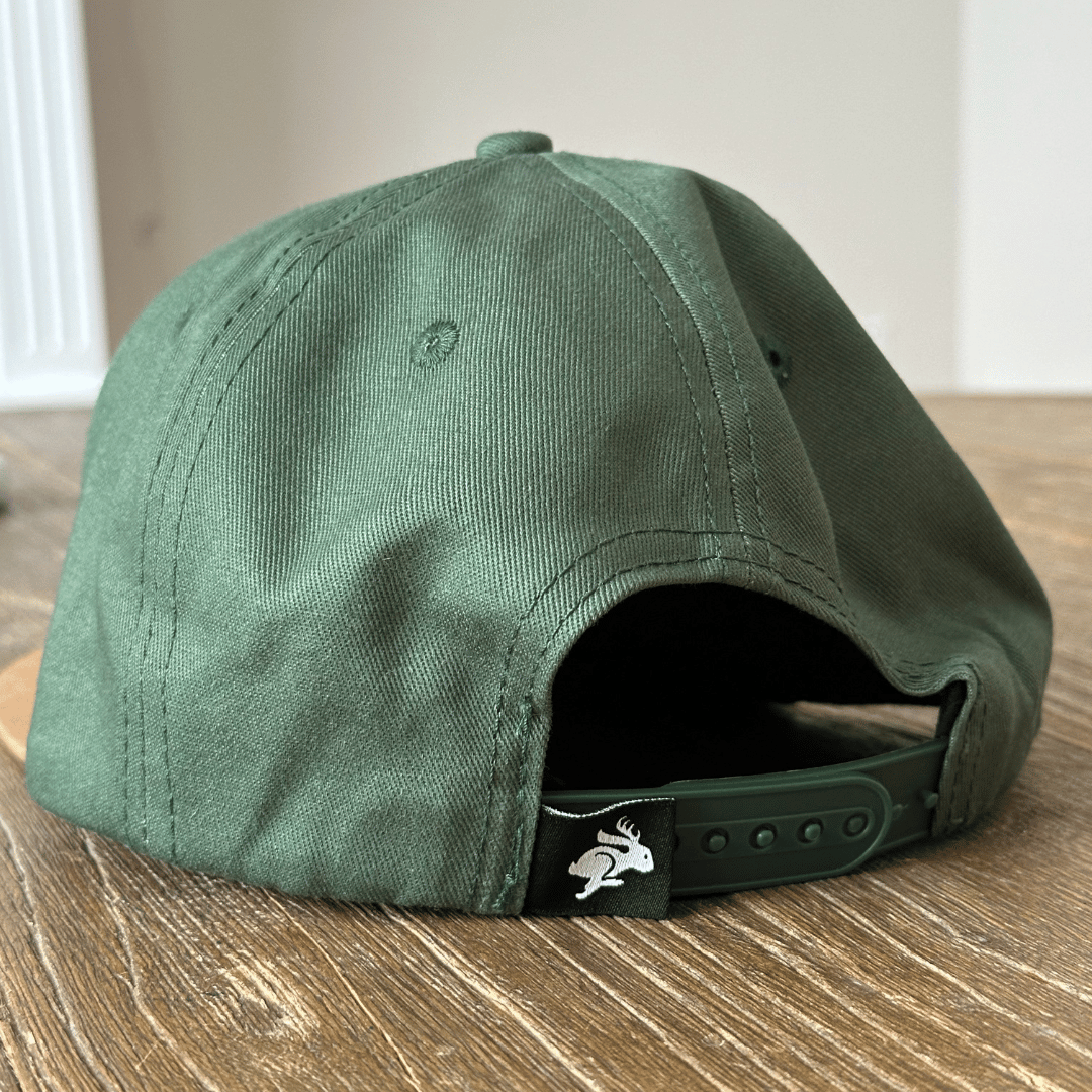 Outfitter Leather Patch Hat - Green