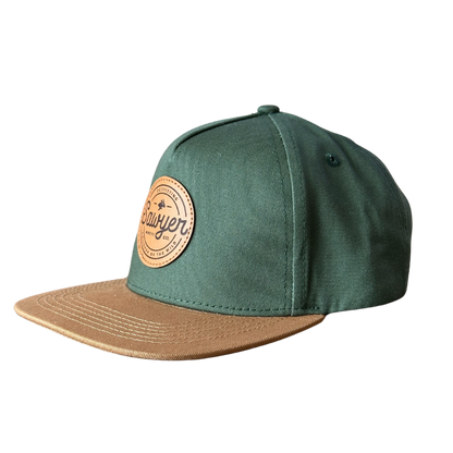 Outfitter Leather Patch Hat - Green
