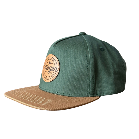 Outfitter Leather Patch Hat - Green