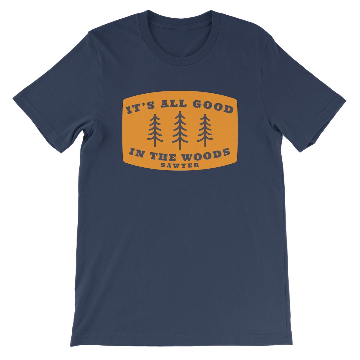 All Good in the Woods Tee - Navy