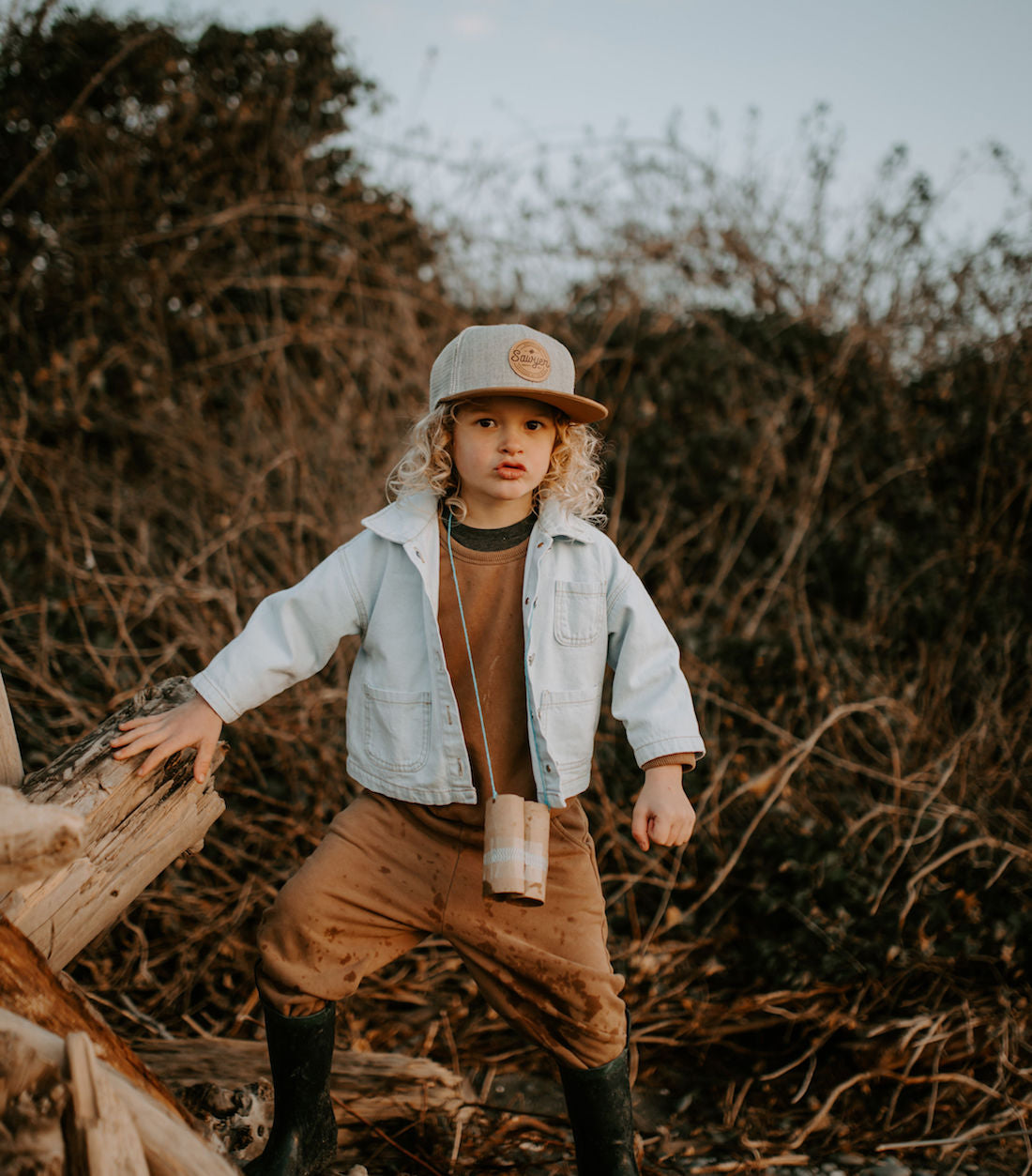 Outfitter Leather Patch Hat