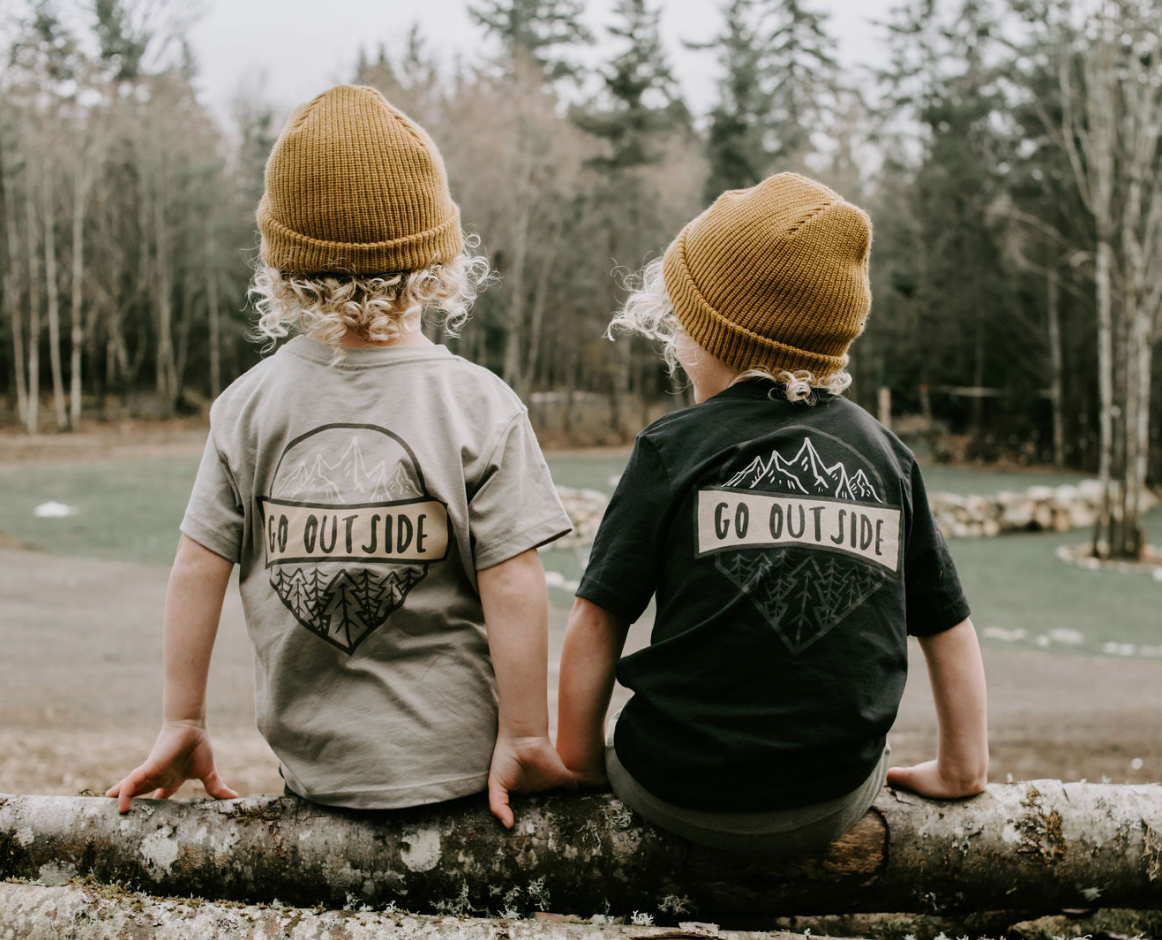 Go Outside Tee - Black - Sawyer