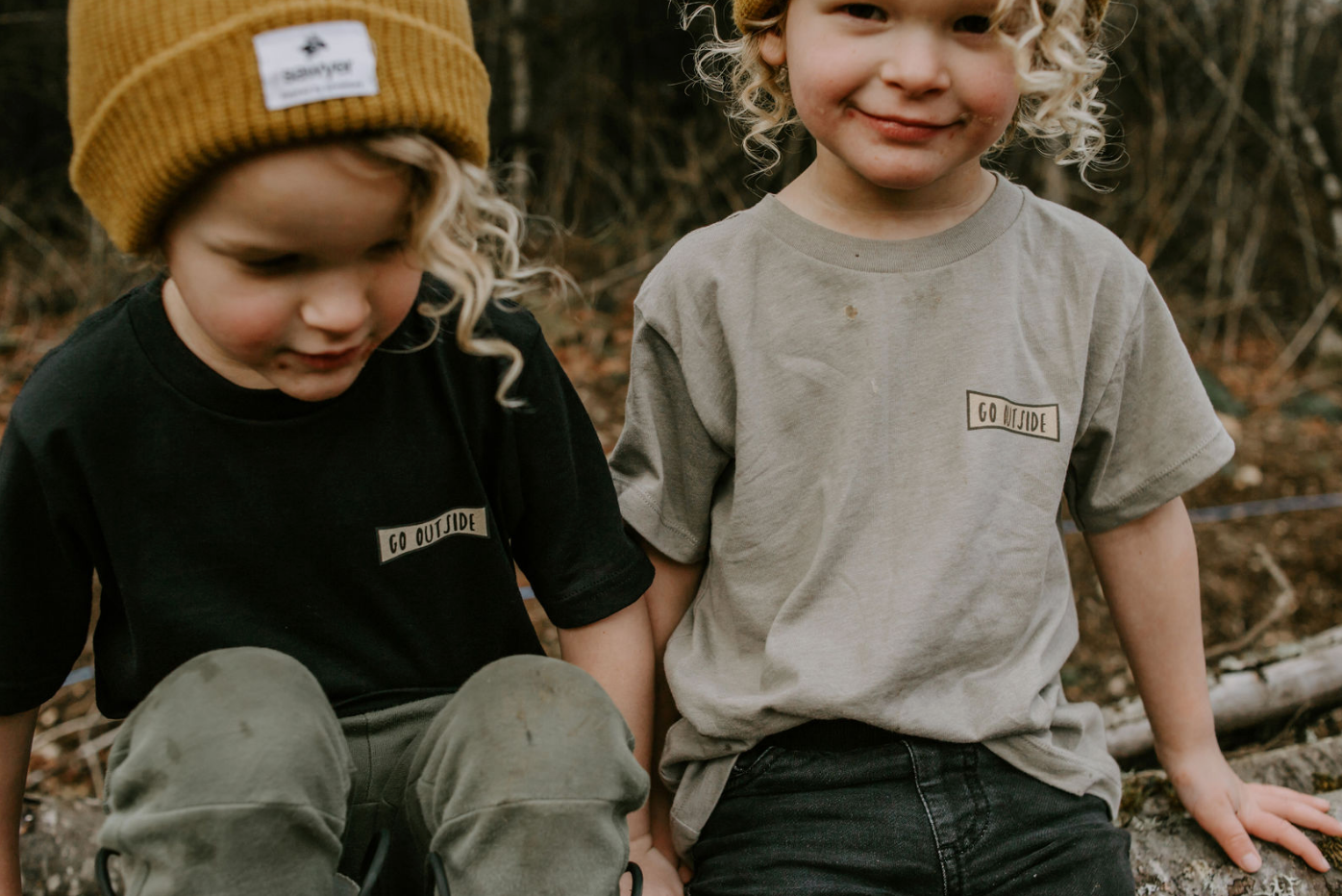 Go Outside Tee - Black - Sawyer