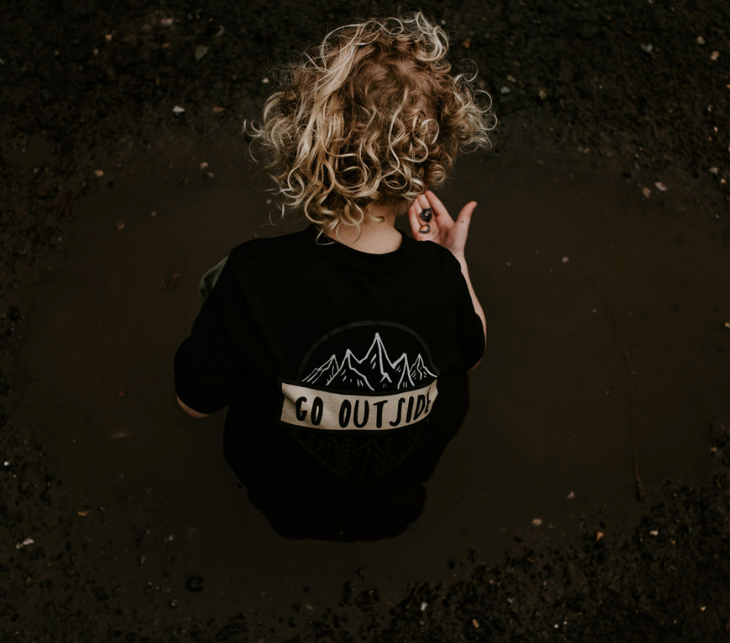 Go Outside Tee - Black - Sawyer