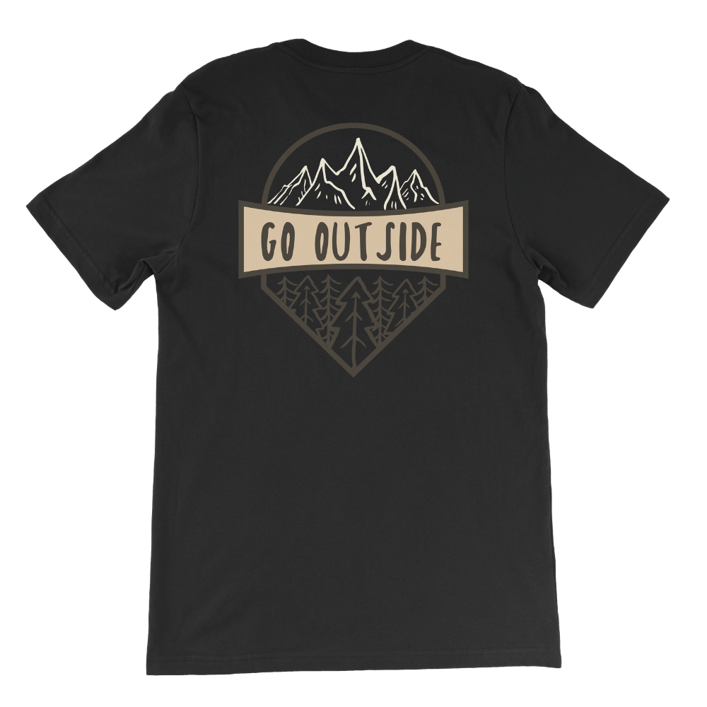 Go Outside Tee - Black - Sawyer