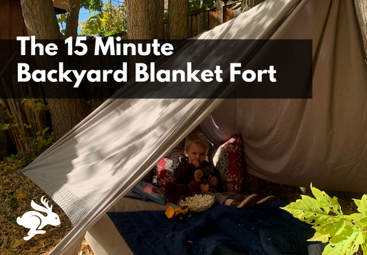 The 15 Minute Backyard Fort