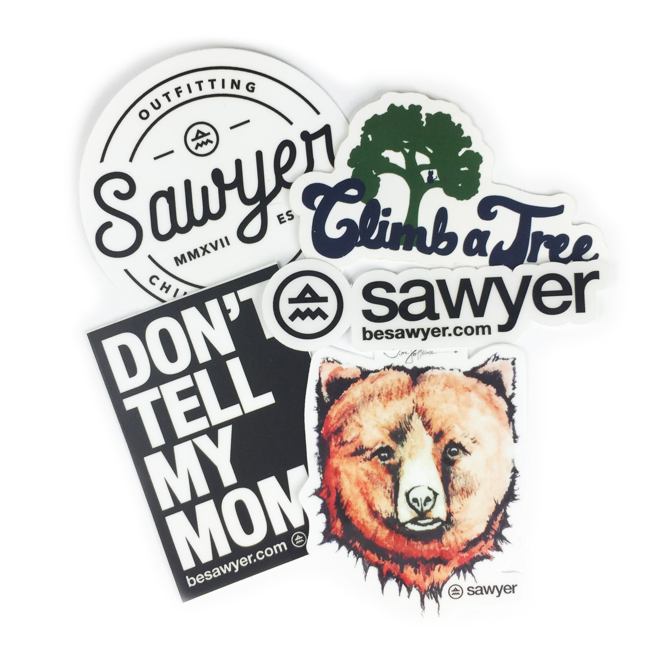 Sawyer Sticker 5-Pack